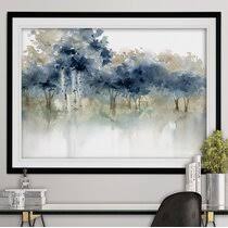 Space art, fantasy art, sky, clouds, moonlight, universe, planet. Green Wall Art You Ll Love In 2021 Wayfair