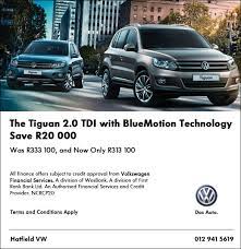 Save R20 000 On A Volkswagen Tiguan 2 0 Tdi With Bluemotion Technology Was R333 100 And Now Available For R313 100 T C Apply Tdi Volkswagen How To Apply