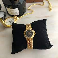 satildi spring vintage altin kaplama etiketli ve calisir durumda