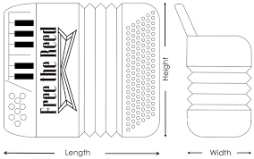 Delicia Sonorex 36 60 Bass Button Accordion