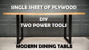 Favorite add to lagun table top template vanret49 $ 3.00. Modern Plywood Dining Table Single Sheet Two Power Tools Paul Tran Diy