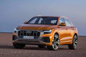 The New Audi Q8 Remains Faithful To The Dramatic Styling Of The Original Q8 Sport Concept First Revealed At The 2017 Geneva Motor Show Audi Q Luxury Suv Audi