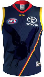 Be game day ready and sport the adelaide crows 2019 men's home guernsey which replicates what your t. Adelaide Crows 2020 Training Guernsey Mens Large 7xl Navy Gold Red Afl Isc New Ebay