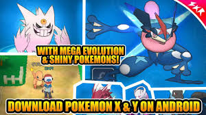 Game Like Pokemon X Y For Android With Mega Evolution Shiny Pokemons Download Link 2018 Youtube