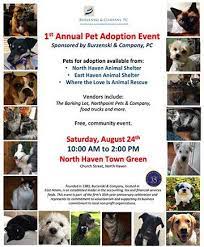 How long does the adoption process take? Burzenski Company Sponsors 1st Annual Pet Adoption Event
