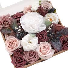 Here at, budget wedding flowers, we hand make all the beautiful artificial wedding flowers and bouquets, ourselves, nothing is held ready made, every single order we receive will be made to order just for you. Buy Ling S Moment French Dusty Rose Artificial Wedding Flowers Combo For Wedding Bouquets Centerpieces Flower Arrangements Decorations Dusty Rose Mauve Online In Turkey B094d4xgl9