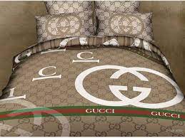Only 249 95 Www Thefairestluxuries Com All Designer Items Overstocked Comes With Authentic Serial Num Gucci Bedding Bed Linens Luxury King Size Bedding Sets