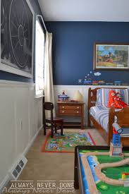 Boys Train Room Revealed Train Room Decor Kid Room Decor Train Bedroom