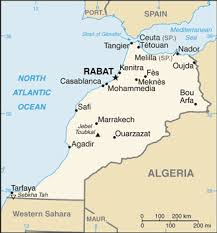 Satellite view is showing the north african country south of spain bordering the north atlantic ocean (west) and the mediterranean sea (north). Morocco Maps Morocco Geography Im Austria Forum
