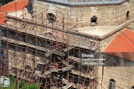 Reconstruction Of Hamza Bey Mosque Stock Photo