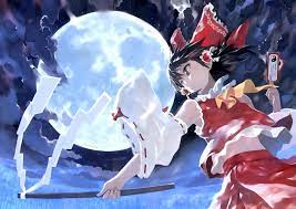 pin by gabinaabigail on 東方 博麗霊夢 hakurei reimu touhou anime artwork anime anime art girl