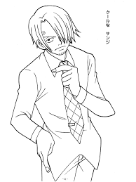 Until you walk into the kitchen. Vinsmoke Sanji Coloring Page Free Printable Coloring Pages For Kids