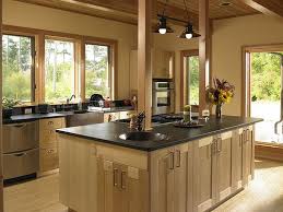 Kitchen In Custom Lindal Cedar Home In Washington State Lindal Cedar Homes Cedar Homes Kitchen Remodel