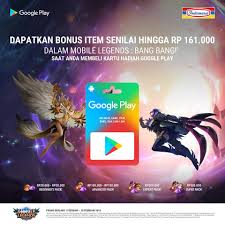 And though it isn't 100% confirmed, it is likely you won't be able to make any purchase of physical goods on google play using the voucher. Beli Kartu Google Play Gift Di Mobile Legends Bang Bang Facebook