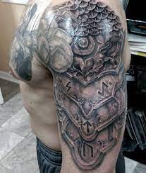 Top 93 Best Armor Tattoo Ideas 2021 Inspiration Guide Armor Tattoo Shoulder Armor Tattoo Armor Tattoo Design