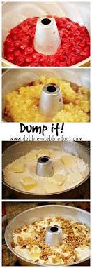 How To Make A Cherry Pineapple Dump Cake Debbiedoos Recipe Eat Dessert Cherry Pineapple Dump Cake Pineapple Dump Cake