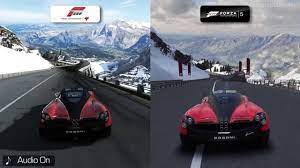 New this article includes unreleased or currently in development content. Forza Motorsport 4 Vs Forza Motorsport 5 Bernese Alps Early Comparison Forza Motorsport Motorsport Forza
