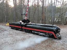 Over land, through the air, or on the sea? One Of These For The Backyard Model Trains Train Train Layouts