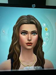 I made her look like my beautiful daughter Ondrea Shallbetter. She's got  golden brown skin, and curly black hair.