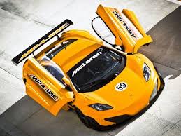 Cars Cars Mclaren Mp4 12c Gt3 In Yellow Wallpaper Sports Car Wallpaper Sports Car Mclaren Cars