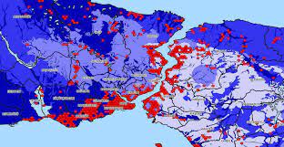 Fay, tekirdağ ile adalar arasında kırılacak. Gaboras Istanbul Deprem Haritasi Ni Yayinlandi Sigorta Dunyasi