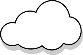 Wolke Clipart Schwarzweiss Wolken Clipart Wolken Bilder
