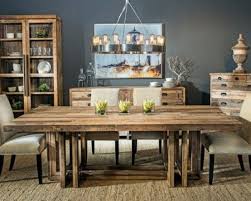Image Of Reclaimed Wood Dining Table Rustic Style Reclaimed Wood Rustic Dining Room Sets Rustic Dining Room Table Rustic Dining Room Table Decor