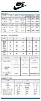 Efficient Dillards Sizing Chart Nike Plus Size Chart Calvin