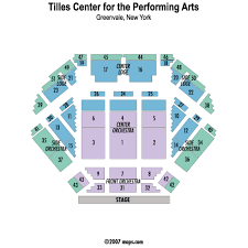29 Cogent Tilles Center Seating Map