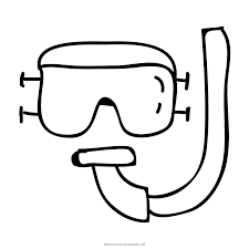 Free printable summer coloring pages with a coloring book that can be printed to keep kids busy during summer! Snorkel Coloring Page Ultra Coloring Pages