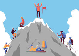 Climb Mountain Cartoon Photos Royalty Free Images Graphics Vectors Videos Adobe Stock In the years since human beings first reached the summit of mount everest in 1953, climbing the world's highest mountain has changed dramatically.