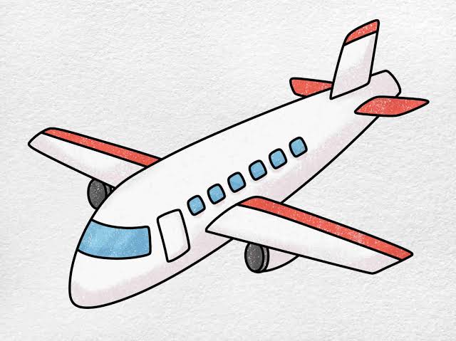 Draw an Airplane - HelloArtsy