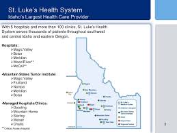 St Lukes Health System Boise Idaho