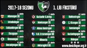 Lig'de oynanan son maçlarda ki gelişmeleri ve tüm takımların haberlerini burada bulabilirsiniz. Tff 1 Lig Fiksturu Cekildi Haberler Yukatel Denizlispor Kulubu Resmi Internet Platformu