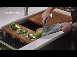 Get 5% in rewards with club o! Ruvati Dual Tier Workstation Sink Youtube