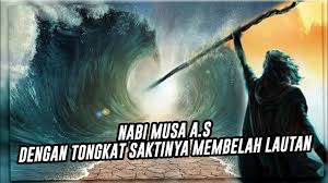 More images for cerita tongkat nabi musa membelah laut merah » Nabi Musa A S Dengan Tongkat Saktinya Membelah Lautan Muslim Milenial Youtube