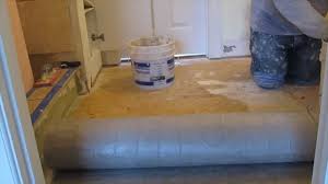 How To Install Nuheat Heat Mat With Schluter Ditra Heat Mat Installation Tile Installation