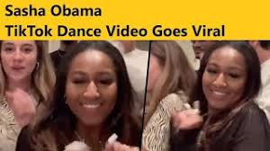 Sasha obama tiktok dance video deleted after going viral tiktok's top videos of 2020 barack obama knows the truth about space aliens, government ufo files Sasha Obama Tiktok Dance Video Goes Viral Youtube