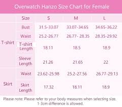 overwatch t shirt skirt women hanzo cosplay costume