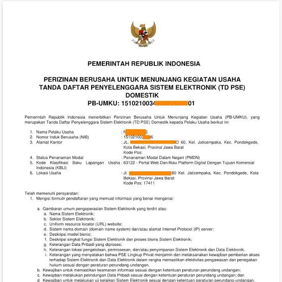 NIB - Property Legality