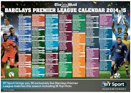 View the 380 premier league fixtures for the 2020/21 season, visit the official website of the premier league. Premier League Is Almost Here Download Your Mail On Sunday Fixture Chart Daily Mail Online