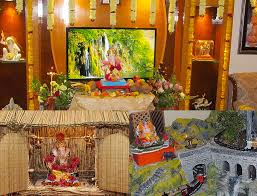 The most awaited festival of all ganesha fans is just around the corner! Eco Friendly Home Decoration For Ganesha The Royale