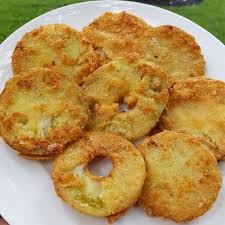 Fried Green Tomatoes Low Carb Keto Green Tomato Recipes Low Carb Recipes Dessert Low Carb Keto