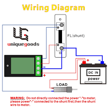 Com, common measuring red line (thick): Bo 6722 Voltmeter With Shunt Wiring Diagram Download Diagram