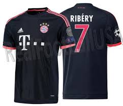 2014 2015 bayern munich soccer jersey long sleeve adidas medium germany. Adidas Franck Ribery Bayern Munich Uefa Champions League Third Jersey Realfootballusa Net