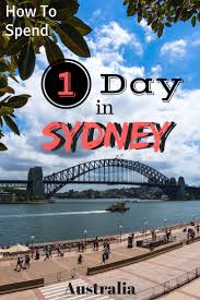 How To Spend One Day In Sydney Like A Boss Nomadasaurus Adventure Travel Blog Australia Travel Australia Tourism Australia Itinerary
