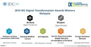 Idc market research (m) sdn bhd does not have any active jobs right now. Airasia Group Berhad Wins 2019 Digital Transformer At The 3rd Annual Idc Digital Transformation Awards Dxa Malaysia Webwire