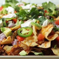 Sheet Pan Carnitas Nachos Kroger Recipe Carnitas Recipes Appetizer Recipes