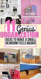 After realizing i had so many stuff of that sort, i had to really do something to store them, here are some of the hacks and tips i used to make my room look nice and chic. 11 Genius Organization Hacks For Tiny Bedroom How To Organize Toys In A Small Room Bedroom Organization Diy Small Bedroom Organization Small Bedroom Storage