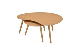 Select shades from light oak to deep walnut as well as round, rectangular, square, or uniquely shaped cocktail tables to fit any space. Art Round Modern Scandinavian Wooden Coffee Table Oak Matt Blatt